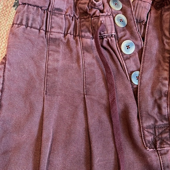 Free people paper bag style cropped pant - Picture 4 of 6